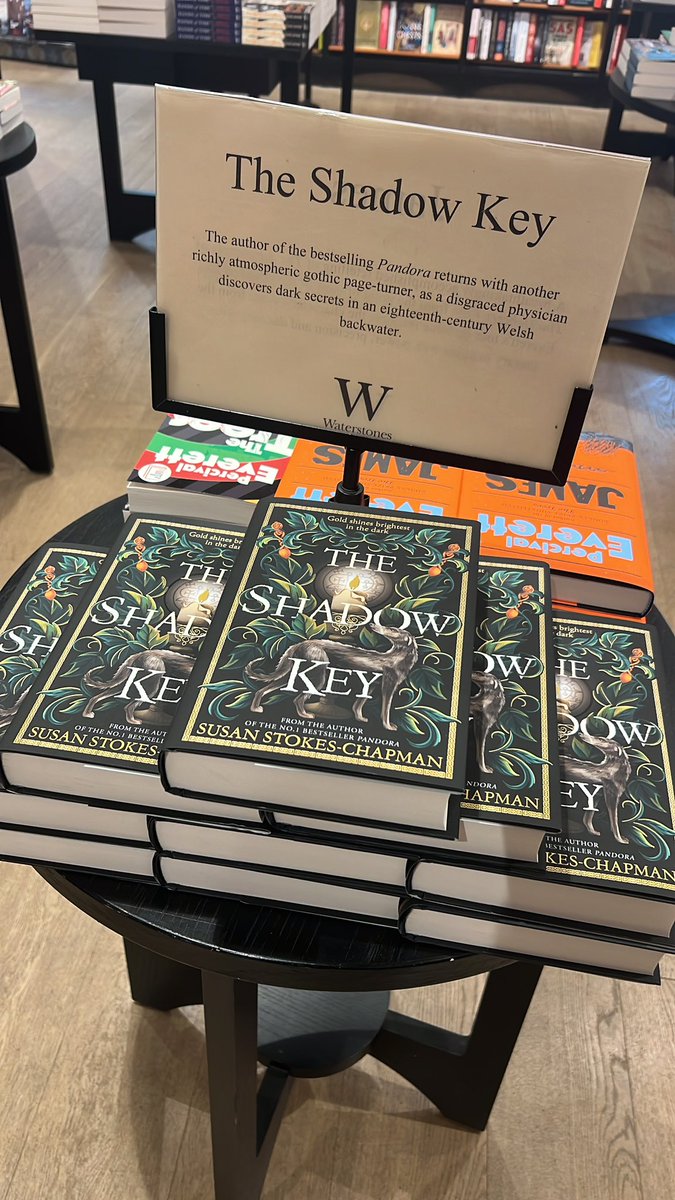 Signed stock in @cheltwaters, on a little table no less!