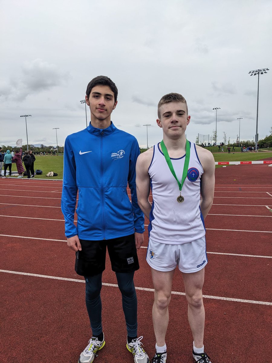 South Leinster Schools. Just some of the results from the day. 👏 Jamie Hyland IB Pole Vault 🥇 PB 4.41m Éanna Dunican 200m 🥇 Ben Nolan MB 75m Hurdles 🥇 Jack Keating IB 400m Hurdles 🥇 Lee Prendergast SB Pole Vault 🥇 Kara Morrissey Pole Vault 🥇 Ayman Bouanba Nichistroi 200m