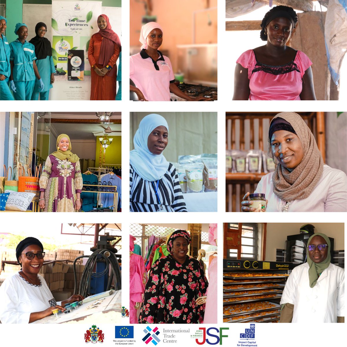 Through the @EUinTheGambia- funded Jobs, Skills and Finance Programme for Youth and Women, together with @UNCDF, we awarded grants to 18 women entrepreneurs in The Gambia. The support is helping them to expand operations and create jobs. Read more: bit.ly/49UEMdX