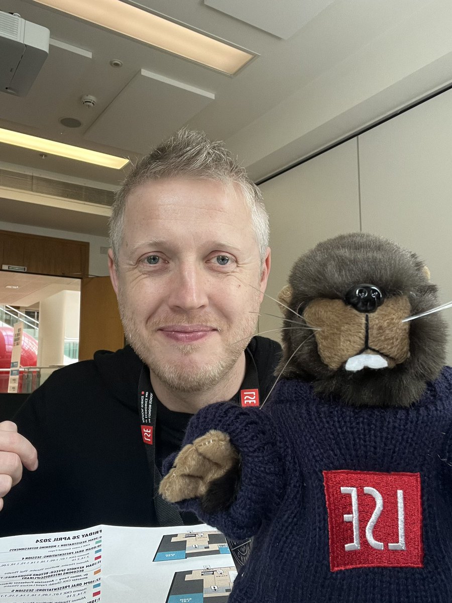 #BCUR24 Beaker the Beaver! 🥳 we can’t wait to hand out our #LSEBeaver to Newcastle who will be hosting #BCUR2025!