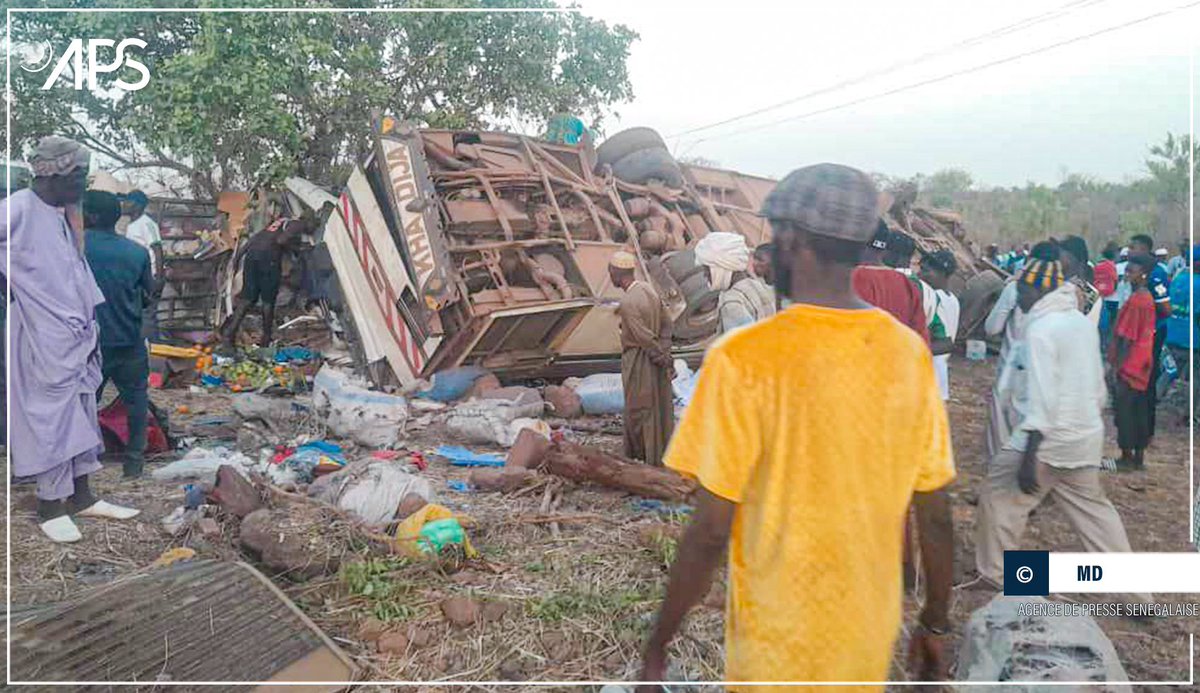 La route a encore fait de nombreuses victimes non loin de Koungheul. J’adresse mes condoléances attristées aux familles des victimes et souhaite un prompt rétablissement aux blessés. Vivement une révolution routière pour le respect strict des normes routières et le changement…