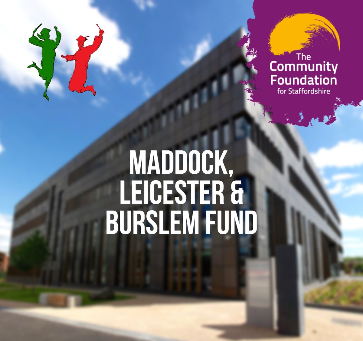 The Maddock, Leicester and Burslem Fund awards small grants to support young people pursuing higher education. We need your application by 10th June 2024. Grants of up to £2,000 per year of study are available: staffordshire.foundation/grants/maddock… #CFStaffs #GiveStaffordshire