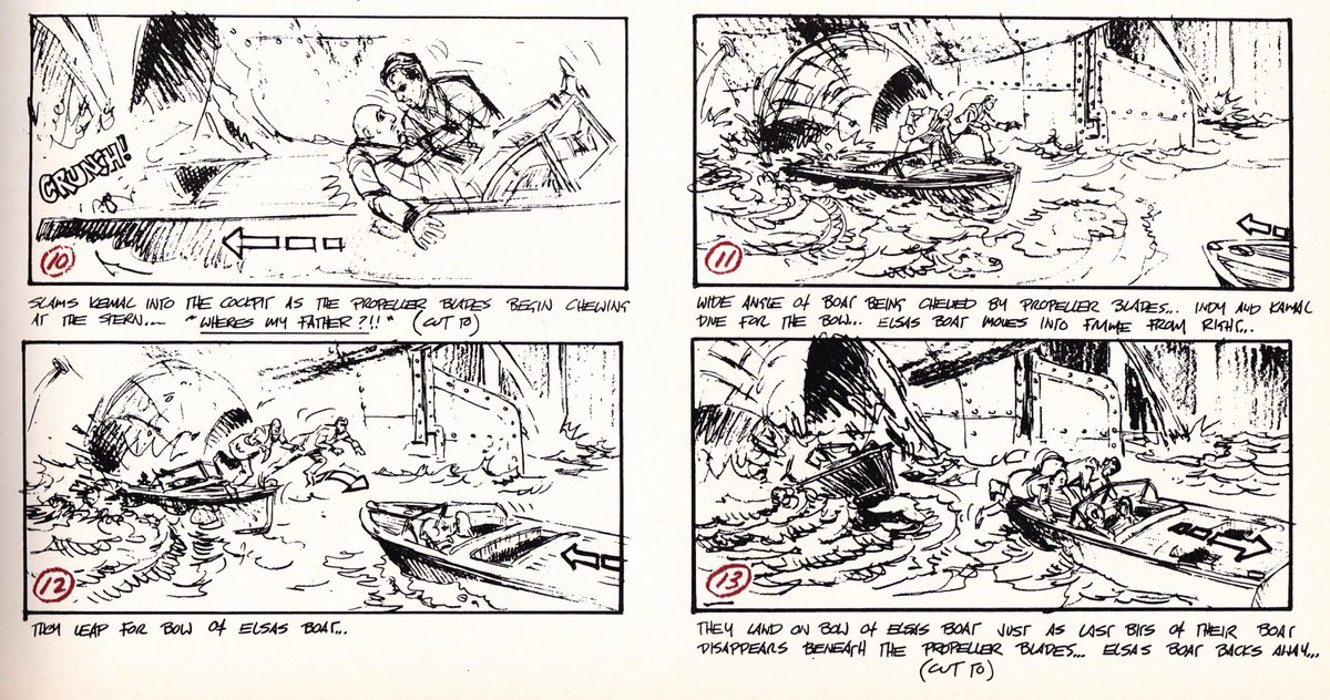 Behold these great Indiana Jones and the Last Crusade storyboards by Ed Verreaux. I just wish Ed would reply to my emails. I'd love to get him on the podcast!