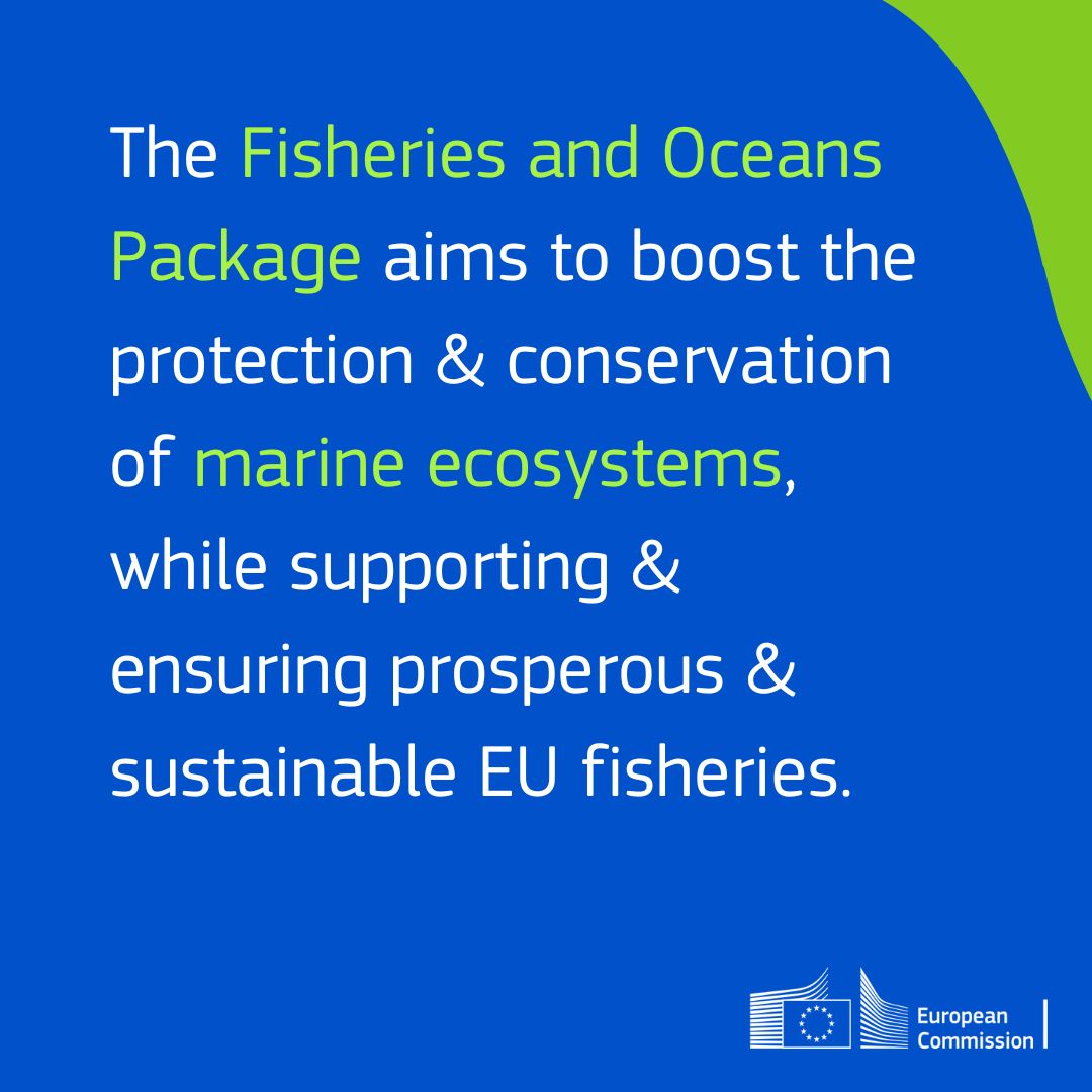 Sustainability has three pillars: environmental, economic, and societal. #Fisheries management is a perfect example of it. From introducing an ecosystem based approach, to setting fishing quotas; the EU aims to ensure the #sustainability of the sector. #KeepingOurPromises