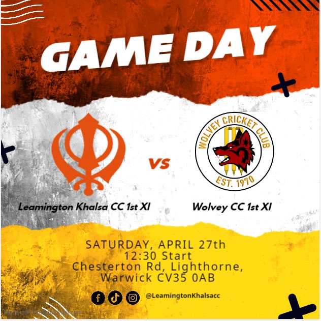 LeamKhalsaCC's tweet photo. All 3 sides out this weekend hoping for some action after last weekends washout 🌧️ 

Details of the games below ⬇️ https://t.co/YzExMsCrH3