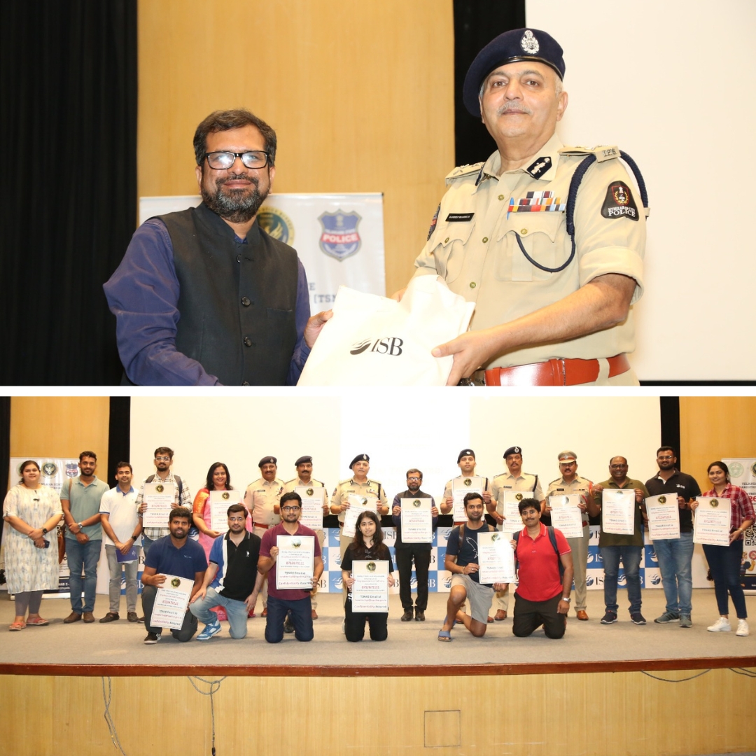 TSNAB conducted awareness program at @ISBedu.The session was to educate effects of Drug consumption & its serious consequences and was attended by @director_tsnab ,Sri.Sharath Chandra,IPS SP TSNAB. @TelanganaDGP @narcoticsbureau @CVAnandIPS @RachakondaCop #drugfreetelangana