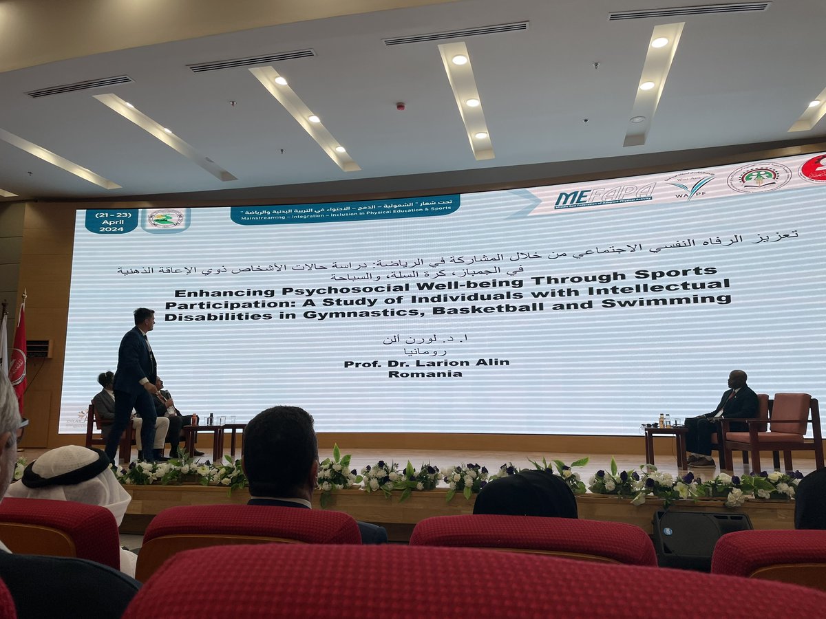 The International Sport for All Federation has taken part to the First Middle East and North Africa Conference on Adapted Physical Activity, which is being held under the theme of “Mainstreaming – Integration – Inclusion in Physical Education and Sports”!