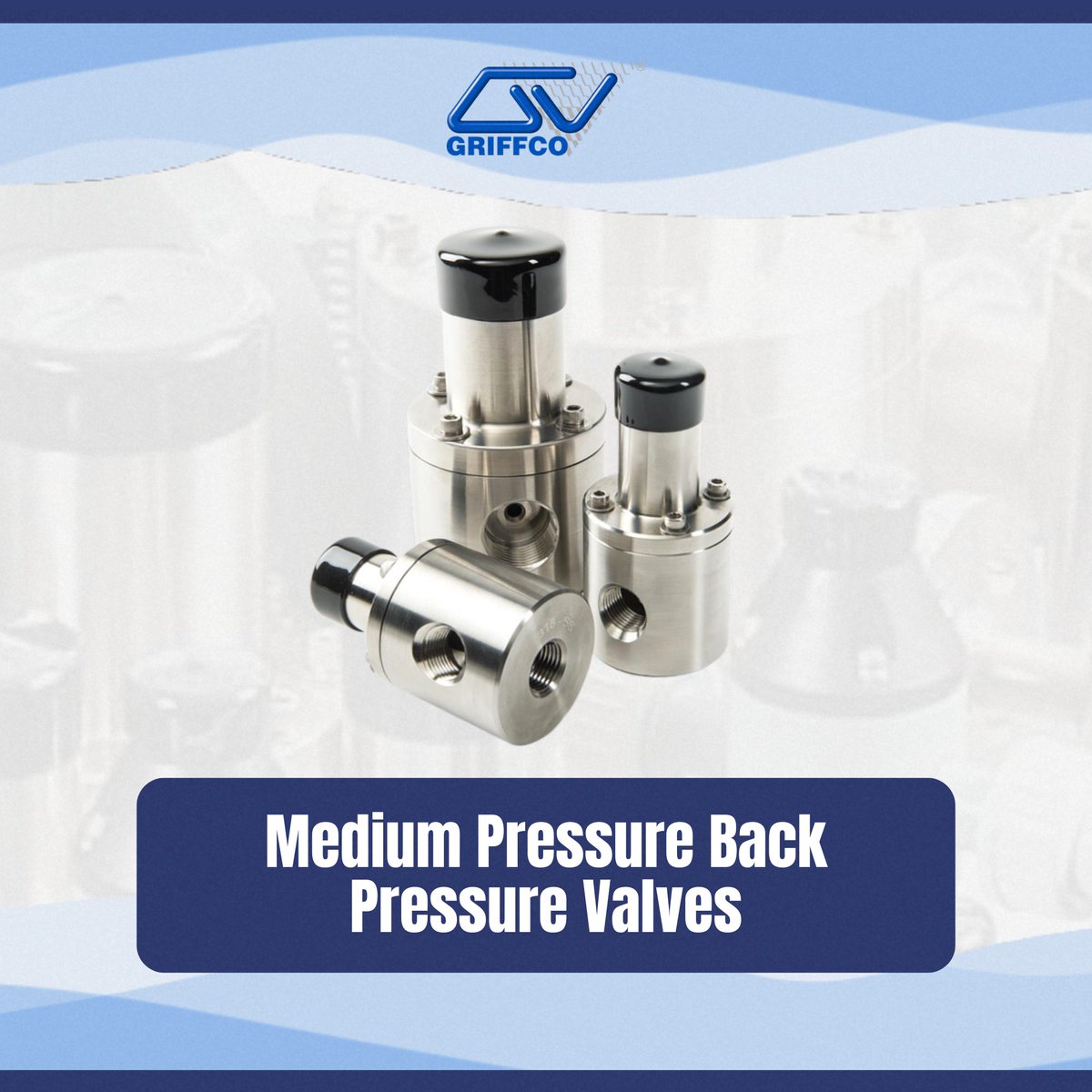 GriffcoValve's tweet photo. The Griffco BPMP-Series diaphragm back pressure valves are engineered to optimize chemical feed system efficiency by maintaining consistent back pressure on the chemical feed pump, simultaneously serving as an anti-siphon measure. These valves boast durable co... https://t.co/aUD1dacoOO