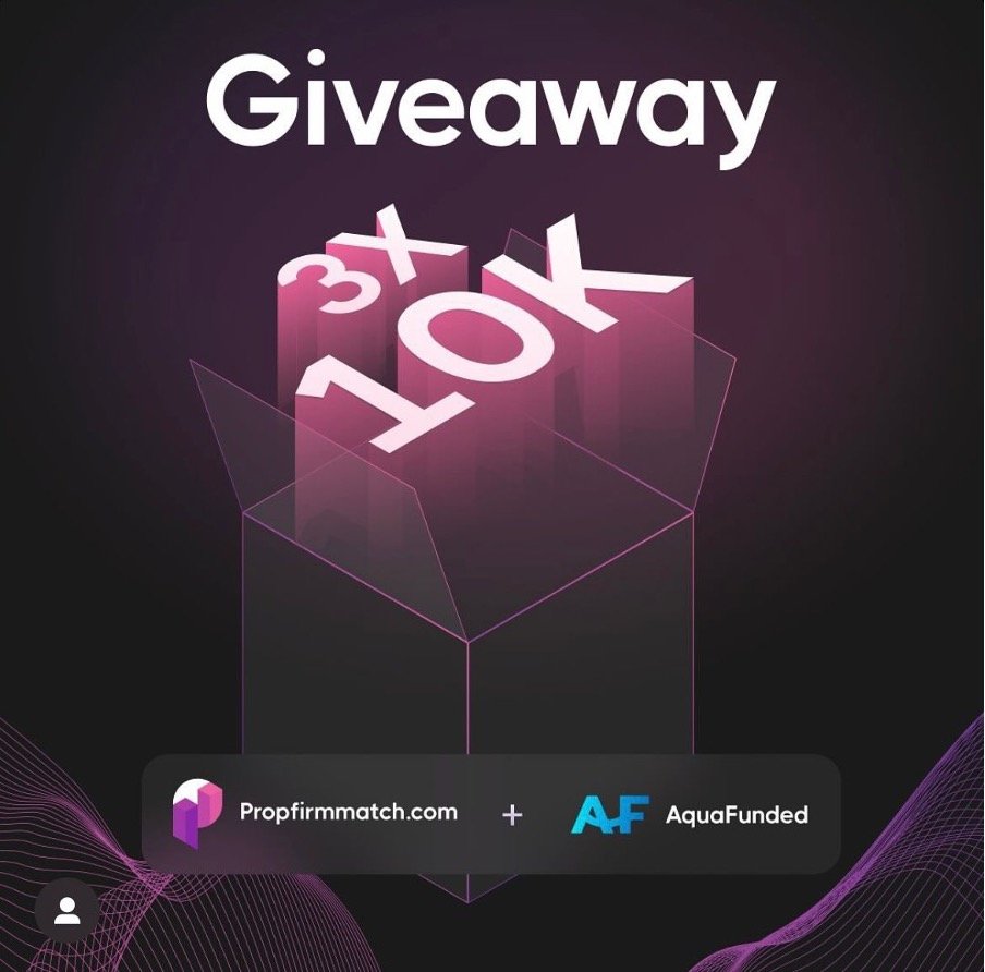 3x10k Challenge Account Giveaway from @AquaFunded🎉 To participate👇 1⃣Follow @propfirmmatch, @Curo_Labs, @AquaFunded, @devender_fx 2⃣Like + repost 3⃣Tag 2 friends 4⃣Like + repost quoted tweet. Winners will be picked in 4 days 🥳