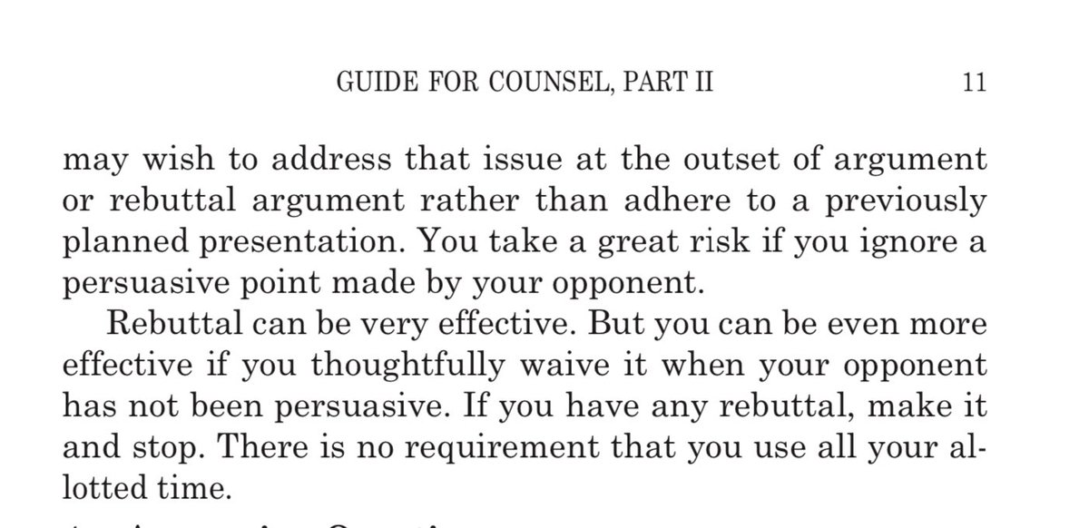 @Jaime_ASantos I did in Sinochem v. Malaysia International Shipping, No. 06-102. We won 9-0. The Guide for Counsel in argued cases even suggests it.