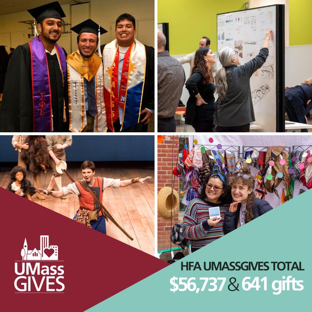 We couldn't have done this without you. Thank you. ❤️ #UMassGives