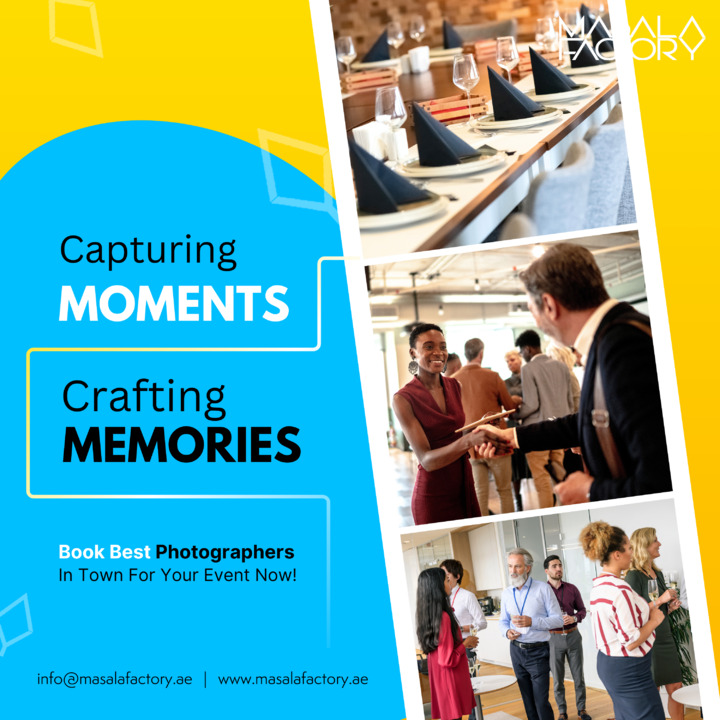 Our lens captures the essence of your event, immortalizing joyous occasions for a lifetime.
Visit us at- masalafactory.ae
.
.
#masalafactory #capturelife #momentsintime #storytelling #eventphotography #memoriesmade