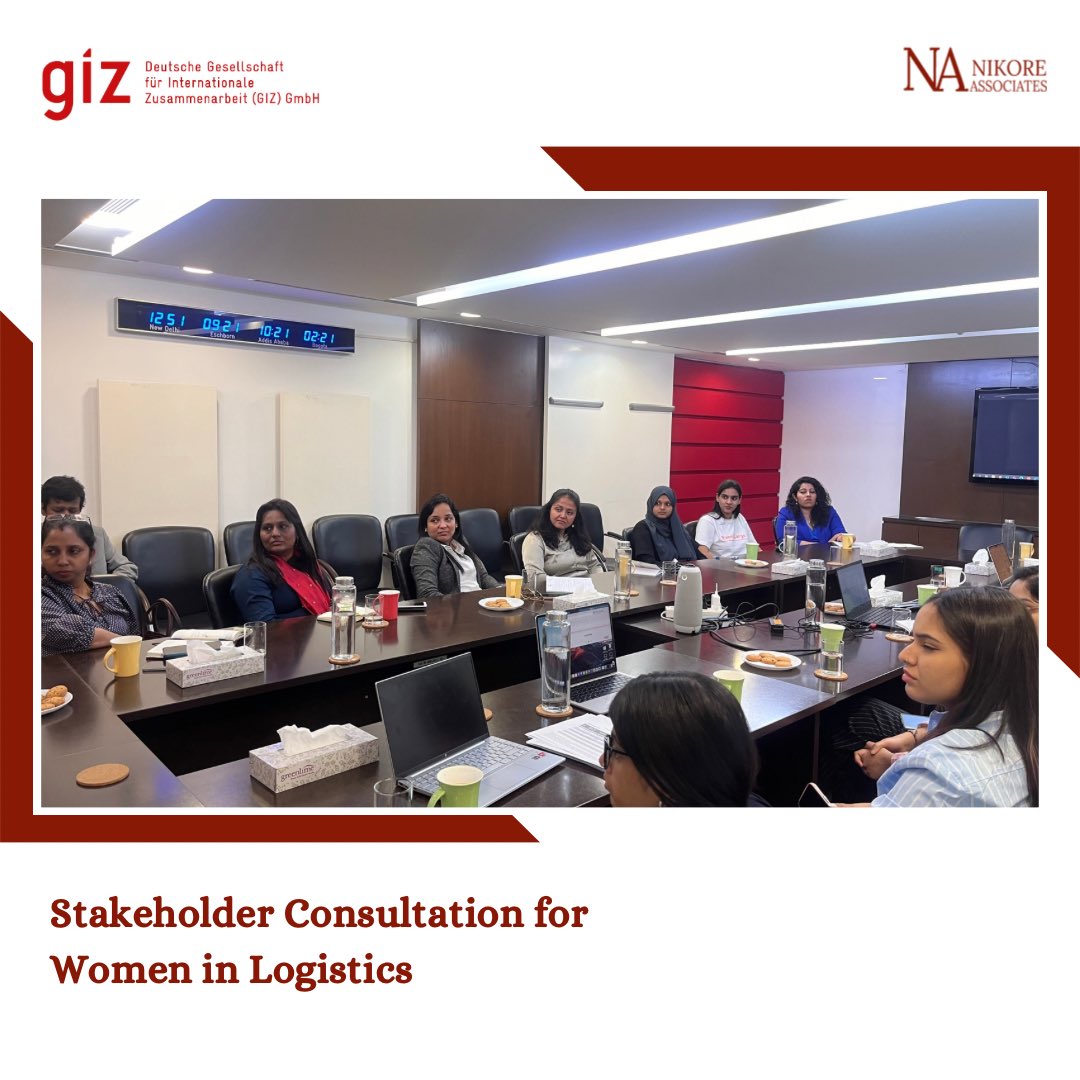 @mitalinikore had the honor of participating in a #Stakeholderconsultation, hosted by @giz_india & supported by #NA. With only 15% of #India's #logistics #womenworkforce tackling key issues like #ITmanagement, #infrastructure, #Operationalefficiencies to empower #WomenInLogistics