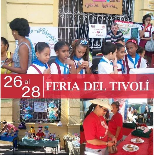 En #SantiagoDeCuba, Feria del Tivolí , desde hoy hasta el 28 del presente mes #SantiagoDeCuba @LaCmkc