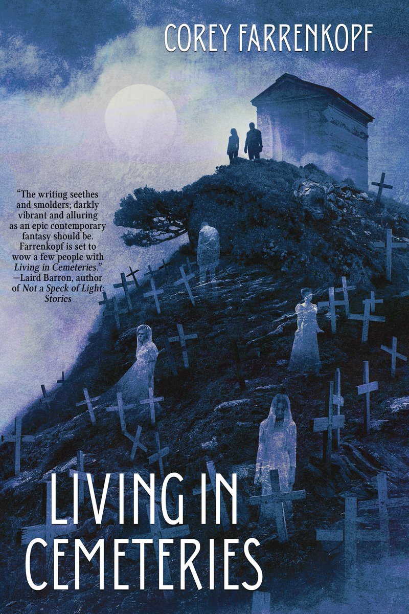 How about a #BookGiveaway to start the weekend? I’ll be attending a book event next Tuesday for my friend @CoreyFarrenkopf debut novel LIVING IN CEMETERIES. Simply RT this post and leave a comment and I’ll ask Corey to personalize a copy for one lucky winner! (U.S. only. Sorry!!)