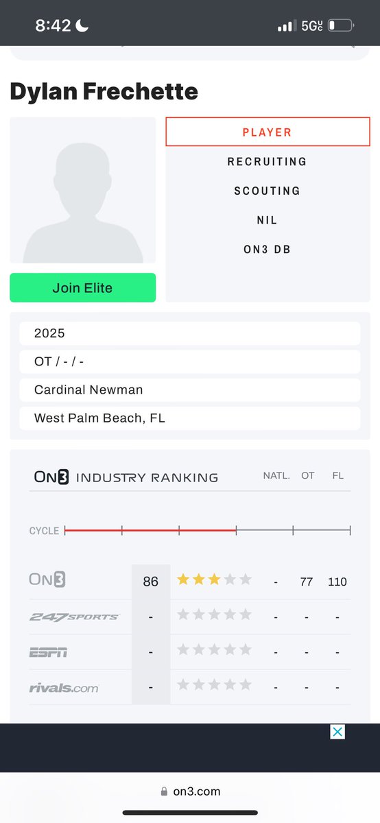 Dylan “Big Island” Frechette 3⭐️ OL (@bigdyl74) on Twitter photo Extremely Blessed to be ranked a 3 ⭐️ by <a href="/On3sports/">On3</a> !!! <a href="/CoachPart/">Ryan Partridge</a> <a href="/JackDan55847282/">Jack Daniels</a> <a href="/TimZ31477659/">Coach Tim</a> Extremely Blessed to be ranked a 3 ⭐️ by <a href="/On3sports/">On3</a> !!! <a href="/CoachPart/">Ryan Partridge</a> <a href="/JackDan55847282/">Jack Daniels</a> <a href="/TimZ31477659/">Coach Tim</a>