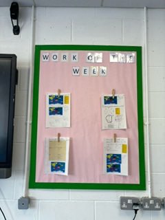 Wonderful to see the new Humanities ‘Work of the Week’ board up at The Bay campus. #growlearnachieve