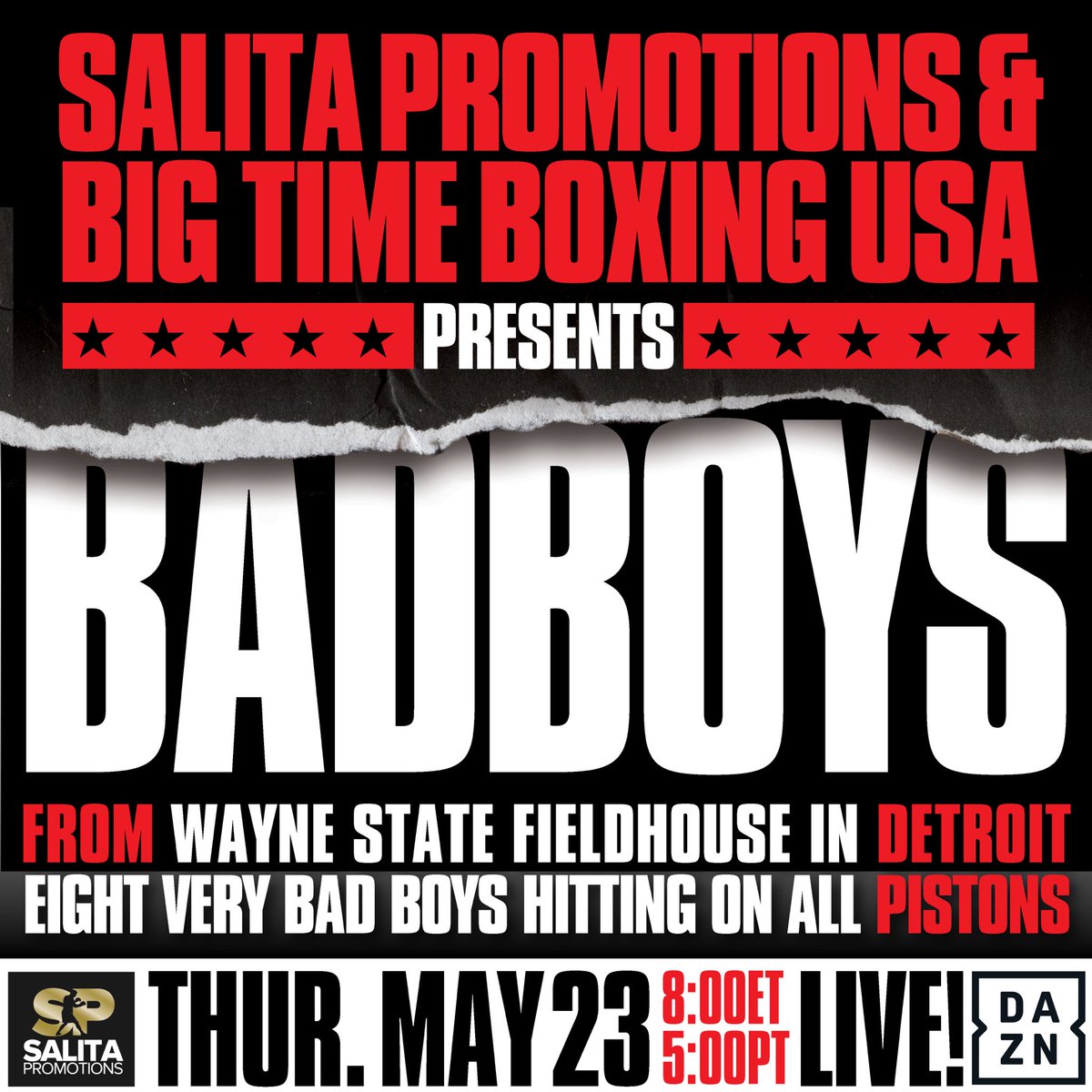 May 23rd live on @DAZNBoxing