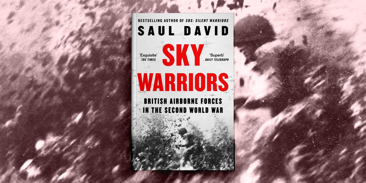 Sky Warriors! 🎟️ 2 May, £10.00 Join bestselling historian Saul David, @sauldavid66, as he launches a riveting new account of the British airborne experience during the Second World War. Book now: nam.ac.uk/whats-on/sky-w…