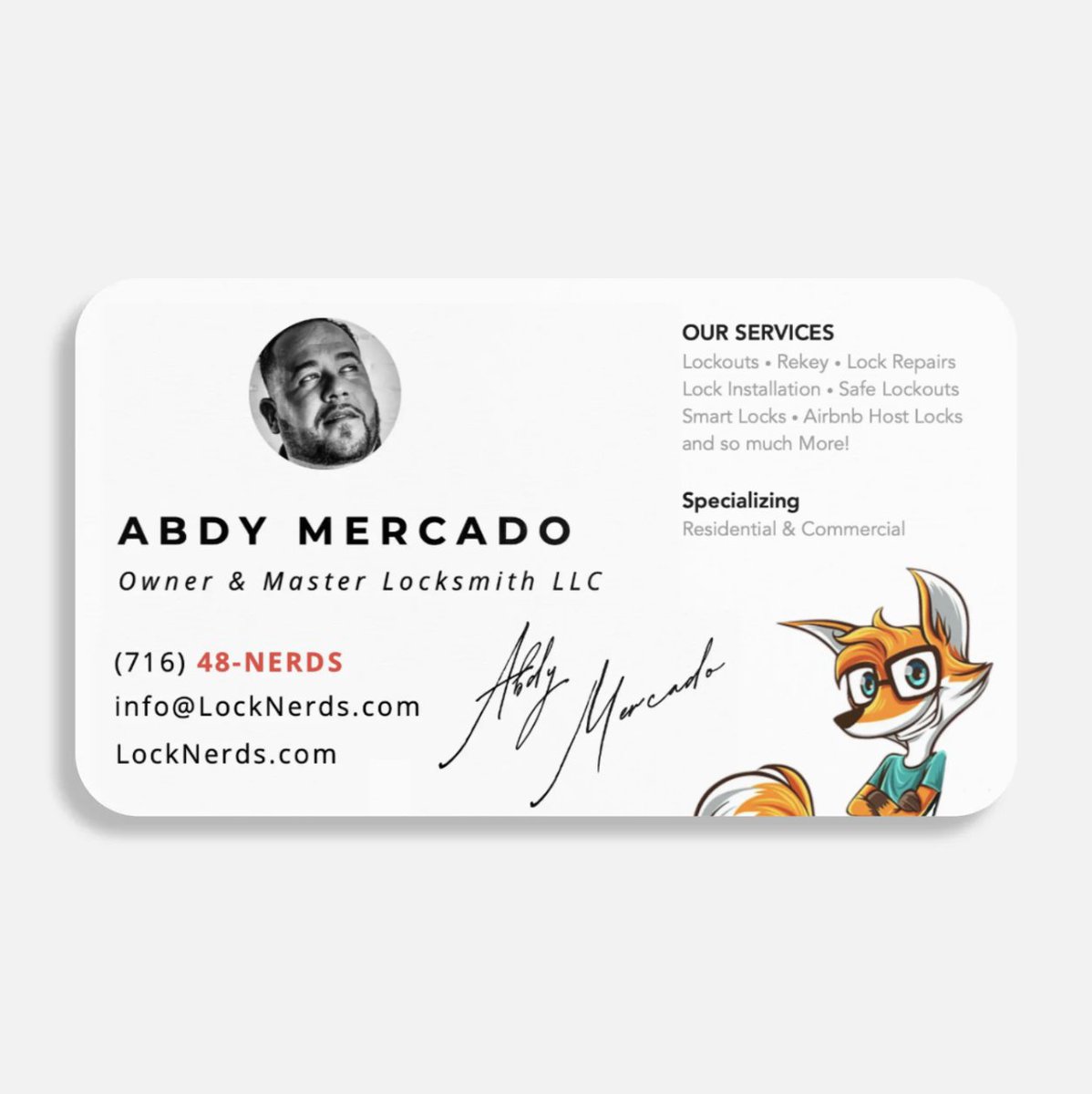 What do you guys think about our new business cards? Leave a comment below and click the thumbs up button if you like it please.

#new #businesscards #Awesome #like4likes #localbusiness #minorityownedbusiness #locksmith #buffalove #service #realtorlife #niagarafalls #locknerds