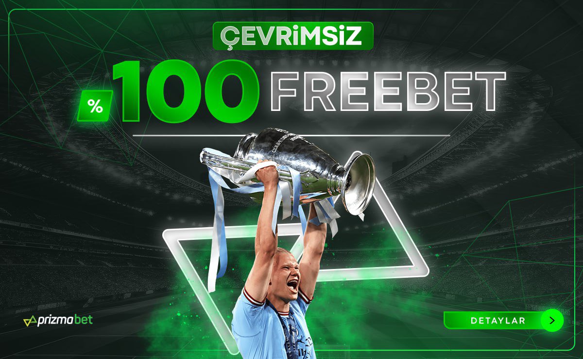 🍀%100 Çevrimsiz Free Bet ile yatırımların Prizmabet’te daha değerli ! 👇 Promosyon detayları için: prizmabet527.com