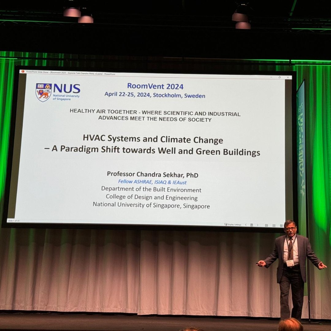 'As the RoomVent Conference 2024 draws to a close, I'm delighted to reflect on the insightful discussions and advancements made in enhancing #indoorairquality, #energyconservation, and reducing #CO2emissions.'

 - Mattias Hallberg, Director of Technical Solutions