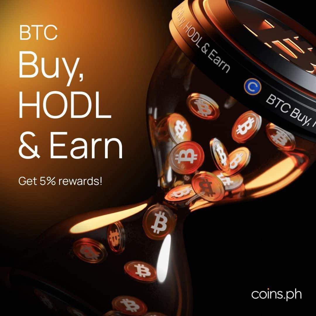 @coinsph Coins Pro – the easiest and most affordable way to buy Bitcoin with Philippine Peso! Don’t miss out on Coins’ Buy, HODL & Earn program until May 17 – earn 5% APY on Bitcoin just by buying and holding on Coins! 🚀💰 #CoinsPH #CoinsPro Details - bit.ly/3vWnizS