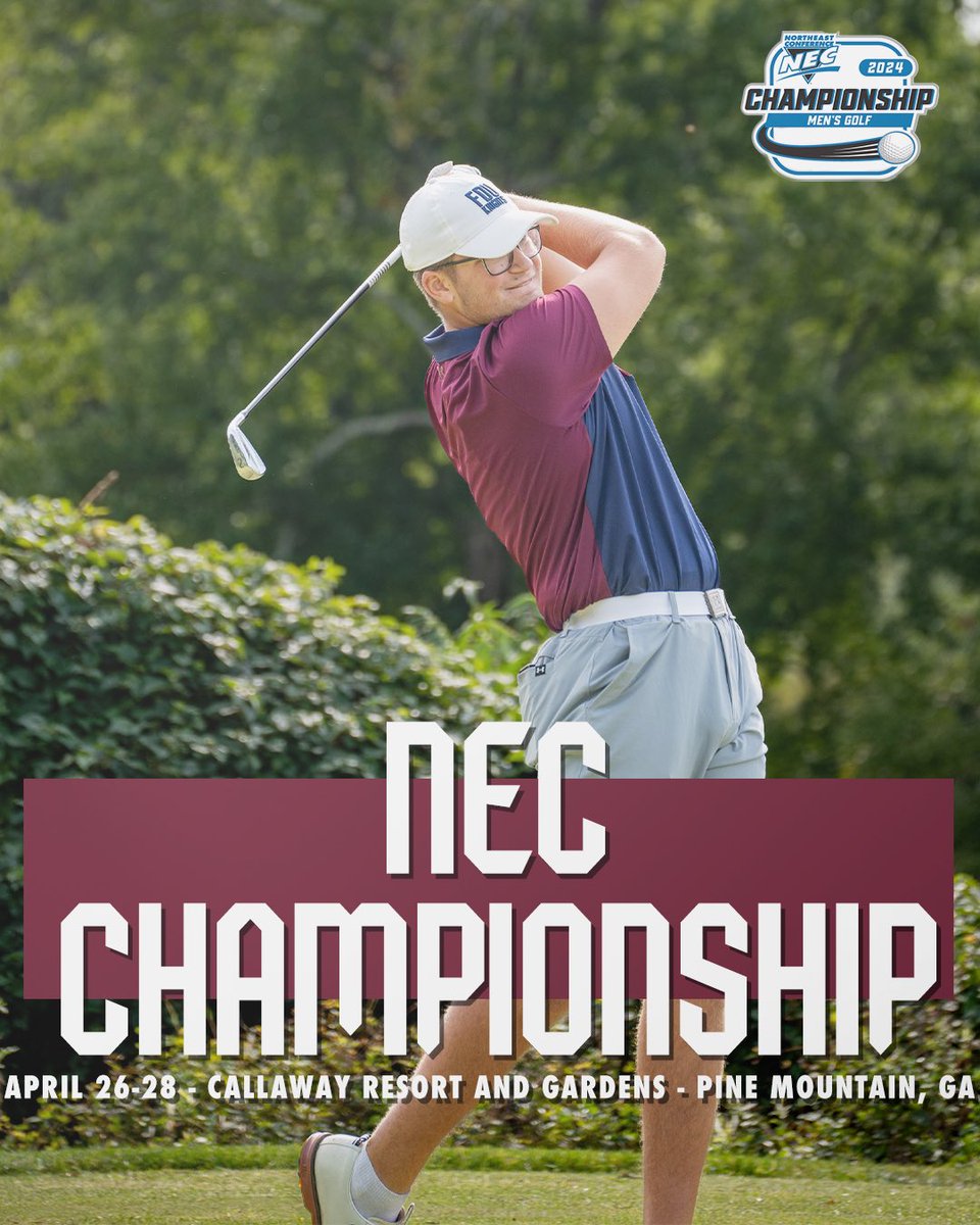 let’s do it.

🏆 NEC Championship
⛳️ Callaway Resort and Gardens 
📍 Pine Mountain, Ga. 
📊 FDUKnights.com

#uKNIGHTED