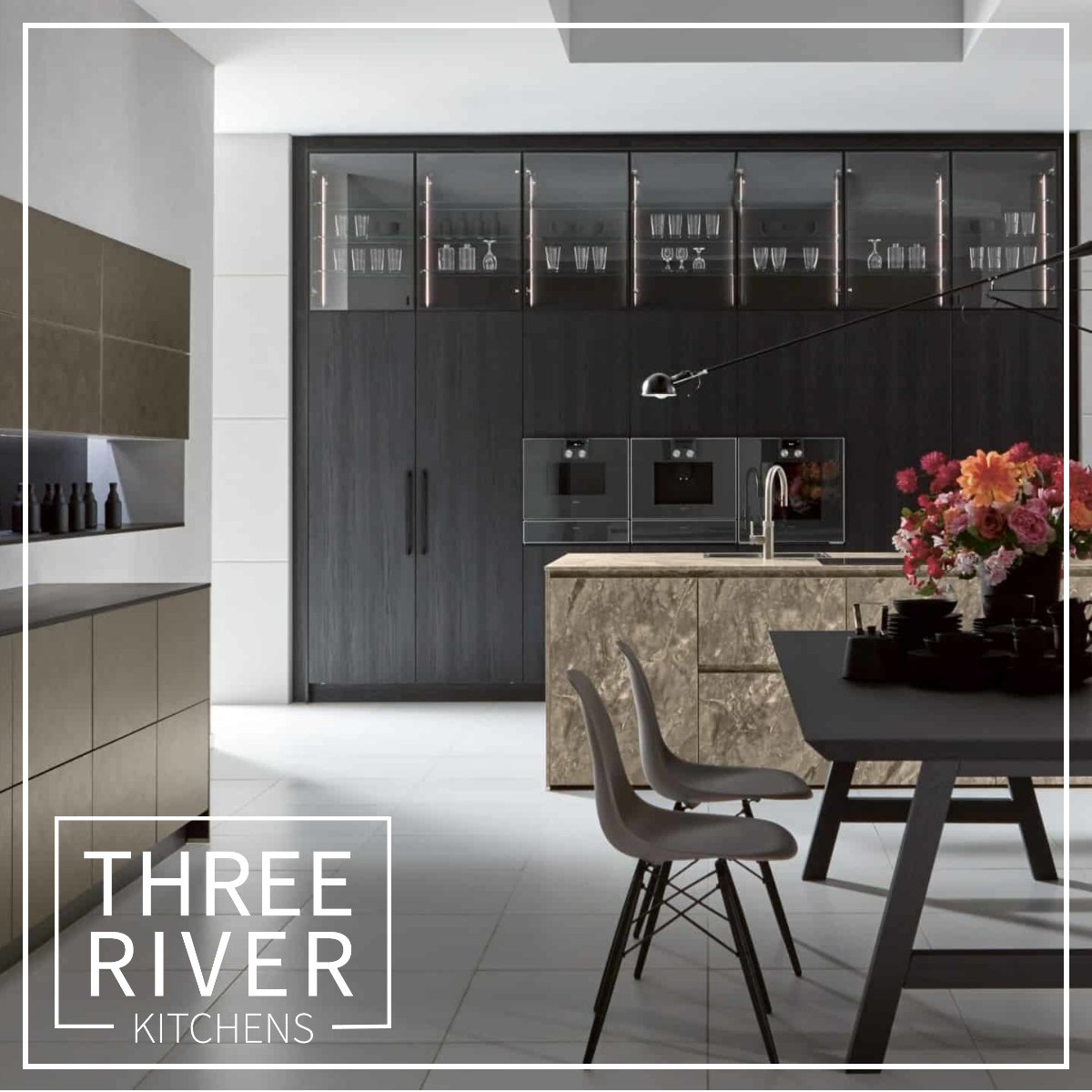 Three River Kitchens: Where modern design meets your lifestyle. Create a space that's uniquely you. Book a kitchen design consultation!   #kitchendesign #kitchenideas #kitchendesignideas #kitchendesigner #kitchendesigntrends #essexbusiness #essexkitchens #chelmsfordbusiness