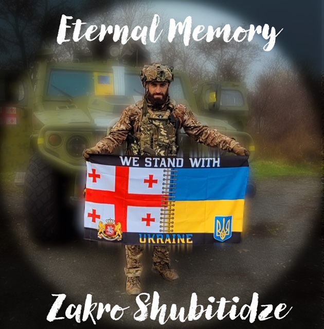 Today,  April 25th, is Zakro’s birthday. 🖤

He should be turning 31 years old, enjoying time with  his loving family and sipping Rkatsiteli.

He gave his life, bravely, heroically, selflessly, fighting for freedom for Ukraine-for all of us.  

Let us embody his relentless