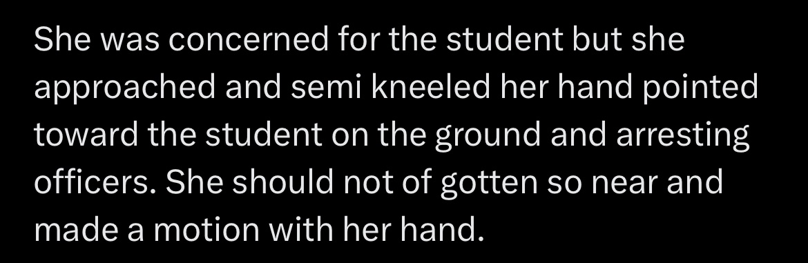 even people who are defending the police talk about them like they are dangerous wild animals that will attack if you don’t follow an inscrutable set of body language rules 😭