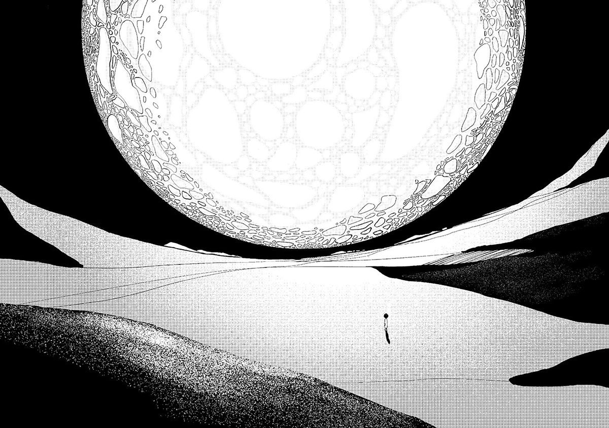 One of the most beautiful quiet and haunting spreads I have seen in manga