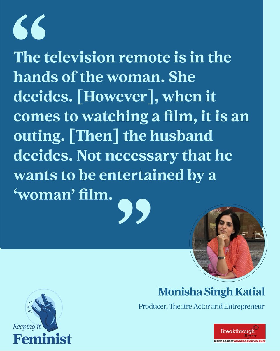 📷'Nari, Nazariya aur Narrative', the 5th episode of Season 1 of Keeping It Feminist is out now! @Su4ita and @MonishaKatial get together to talk about #WomenTellingWomenStories - why that matters, how can we see more of it & their own experiences in the industry! Details below: