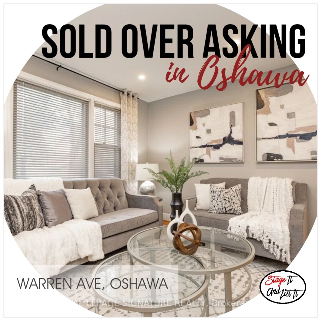 Staged & SOLD over asking ✨️!  Congratulations and thank you to listing agent @trevornicollerealestategroup, and to your Seller!  Well done.  Styled by @stageitandlistit.
.
.
#stageitandlistit #homestaging #stagingsells #staging #staginghomes #realestatestaging #stagedtosell