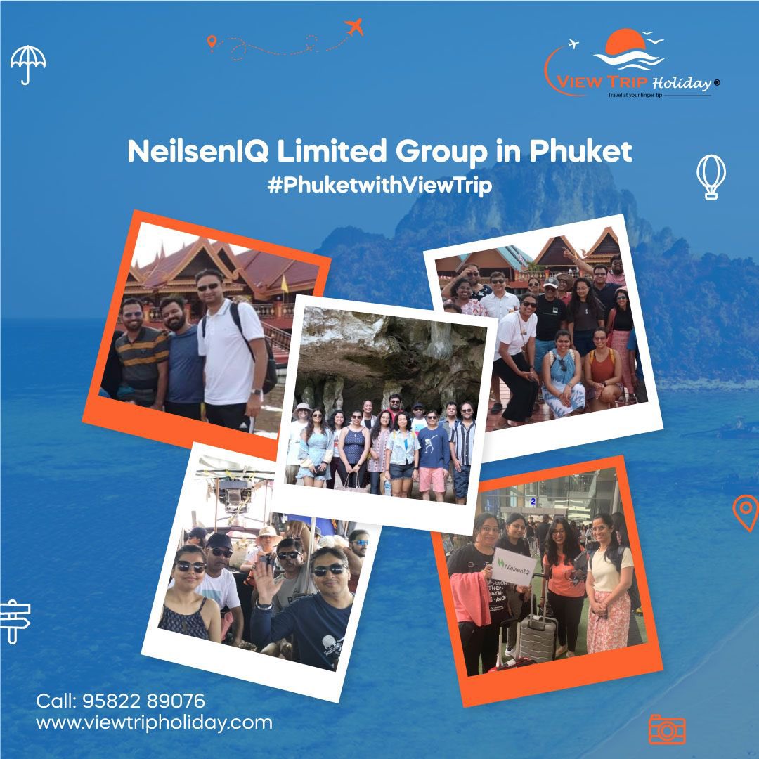 NeilsenIQ limited Group📍Phuket 

#phuket #tourandtravel #internationaltour #neilsenIQ #collegegroup #viewtripholiday #adventure #corporatetravel #businesstour