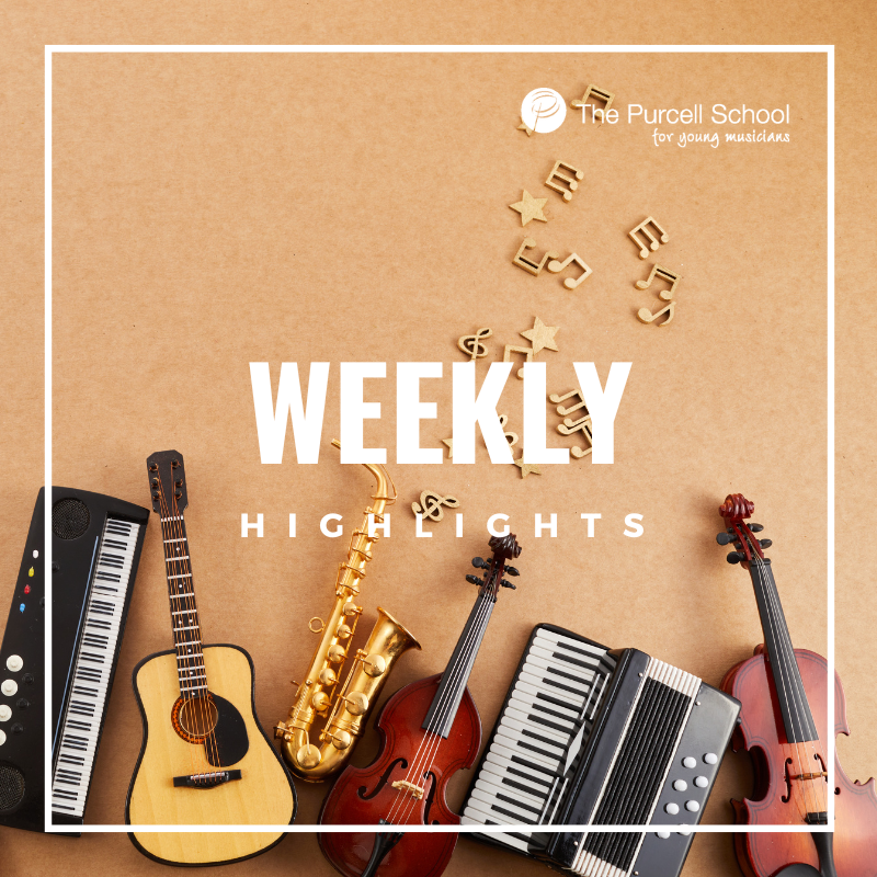 We have just published Purcell's latest #WeeklyHighlights! tinyurl.com/546c2pa5 #SchoolNews #AlumniNews #PurcellNews #StudentNews #PurcellMusic