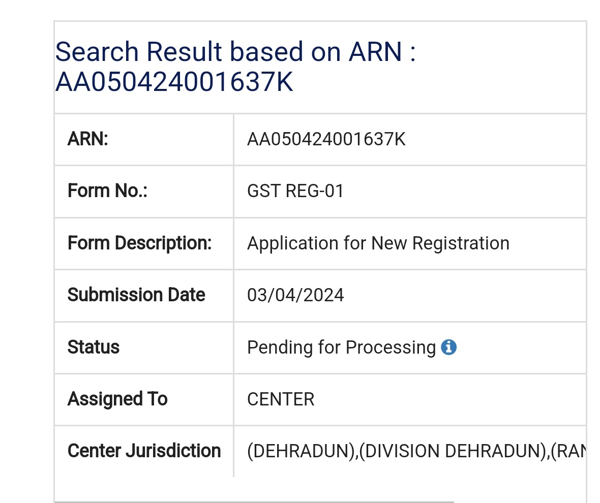 @Infosys_GSTN 
@nsitharamanoffc
@FinMinIndia 
Applied for GST registration dated 03.04.2024. It has been 22 days since the date of application for Registration, but no action is taken by the GST officer. ARN : AA050424001637K
#easeofdoingbusiness
#assesseeharrasment