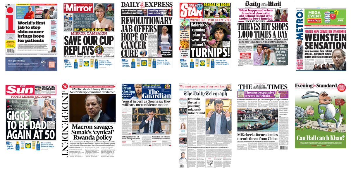 It's Friday so it must be time for the newsquiz. As usual there are 25 questions about the week's news. Give it a go and let me know your score. sandsmediaservices.blogspot.com/2024/04/time-t… #newspapers