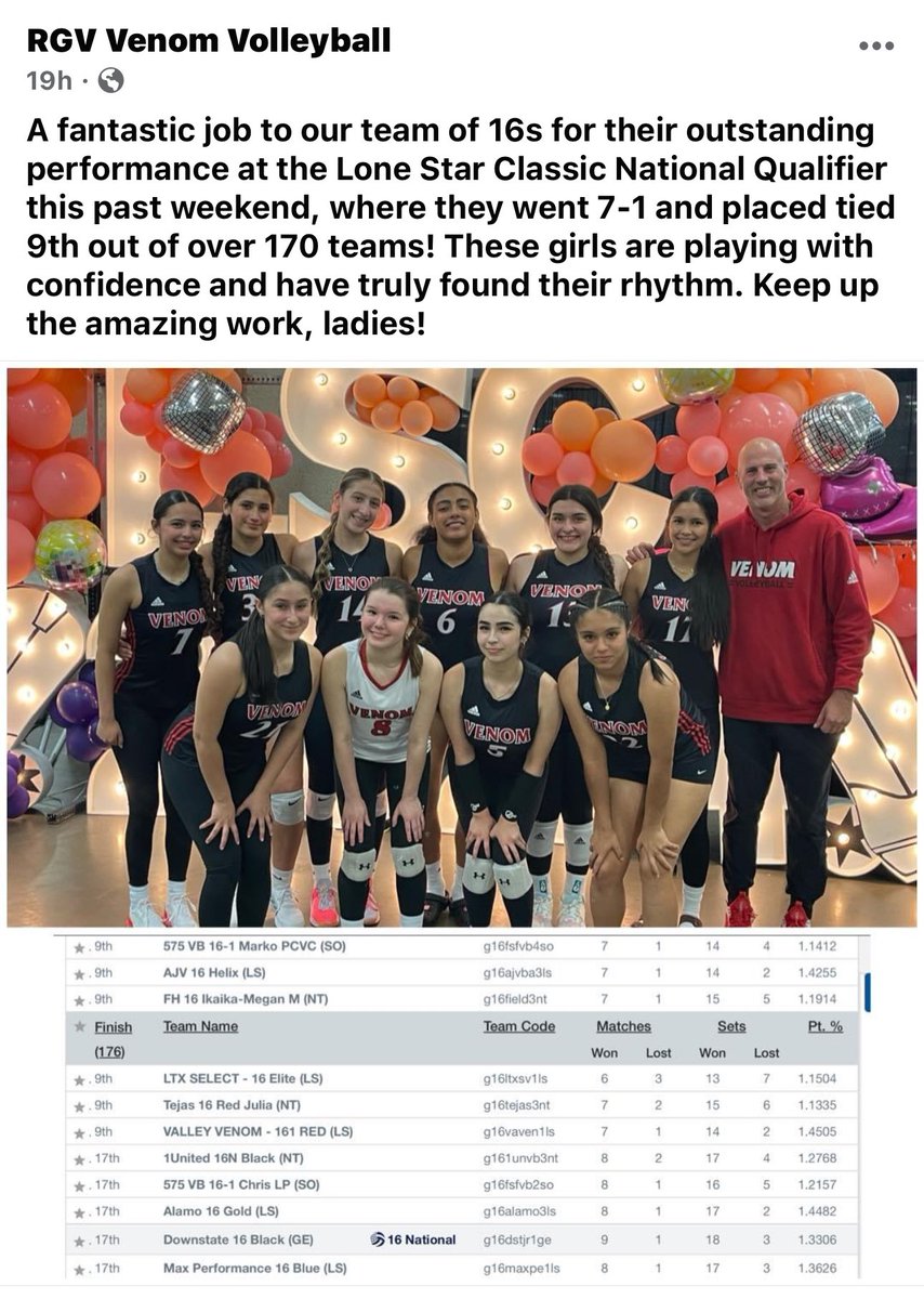 Come see us @ Lonestar Regionals  in Houston May 4-5!  
Let’s bring home that bid!  🫶🏼🐍♥️ 

#classof26 #wearevenom #losfresnostx #rightside 

View my FieldLevel volleyball recruiting profile #uncommitted fieldlevel.com/app/profile/em…

Instagram: emilycargill_volleyball 

@PrepDigChris…