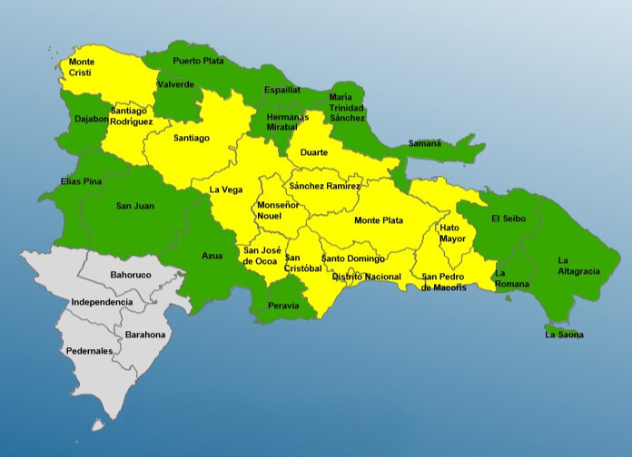 COE aumenta a 14 provincias en alerta amarilla y 14 en verde

wp.me/pbRwvr-1ozj

#NoticiasRNN #COE #AlertaAmarilla #AlertaVerde #Alertas #Lluvias