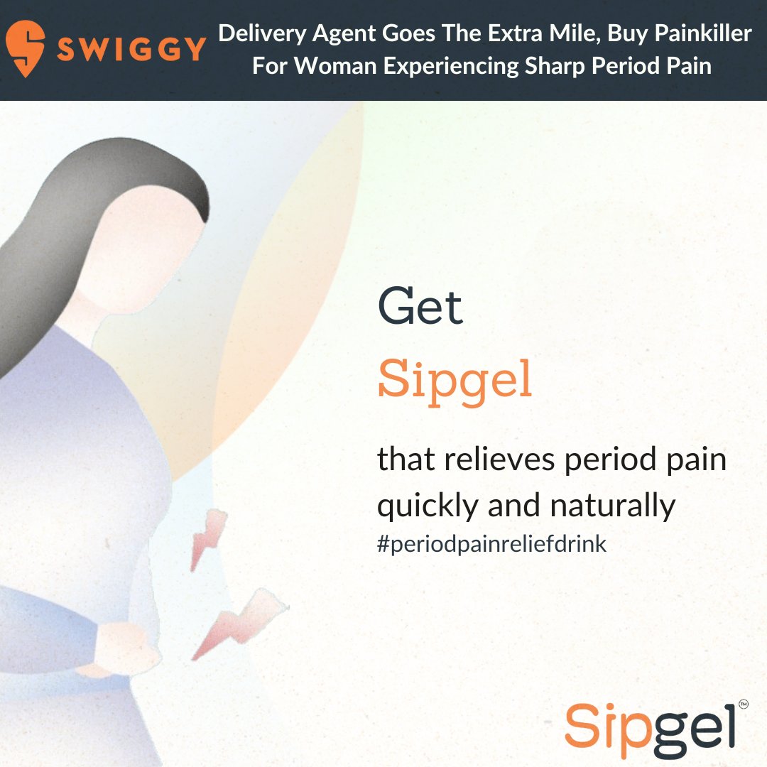 Swiggy Delivery Agent Goes The Extra Mile, Buy Painkiller For Woman Experiencing Sharp Period Pain.
.
Sipgel is a quick-period pain relief drink that relieves pain naturally.
.
#swiggy #swiggyinstamat #Sipgel #PeriodCramps #Cramps #PeriodCare #PeriodPainSolution #EasyToUse