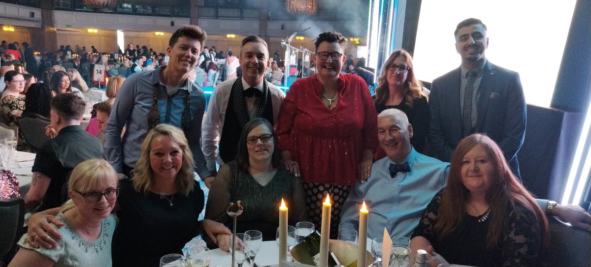 Our lovely team @wlv_uni @wlvnursing. Lovely time. First lunch and then the AWARDS. Good luck all. @DominicMccutch3 @AbbieFBarnes @RKP306 @MaxineOBrien75 @lynnewalsall @LDiegnan