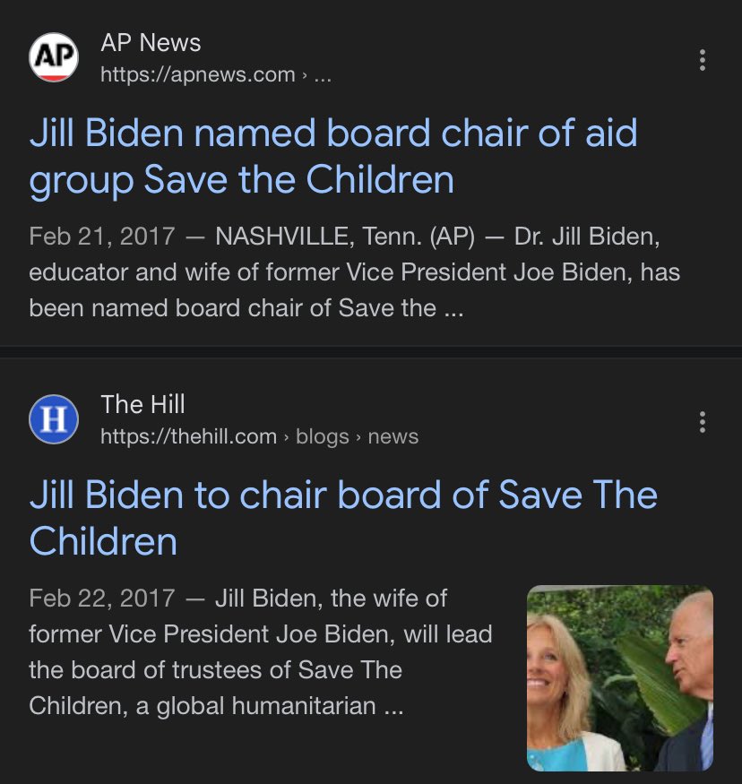 We were told this was a Q-Anon conspiracy theory. It is no such thing. Jill Biden and Hillary Clinton belong in jail.