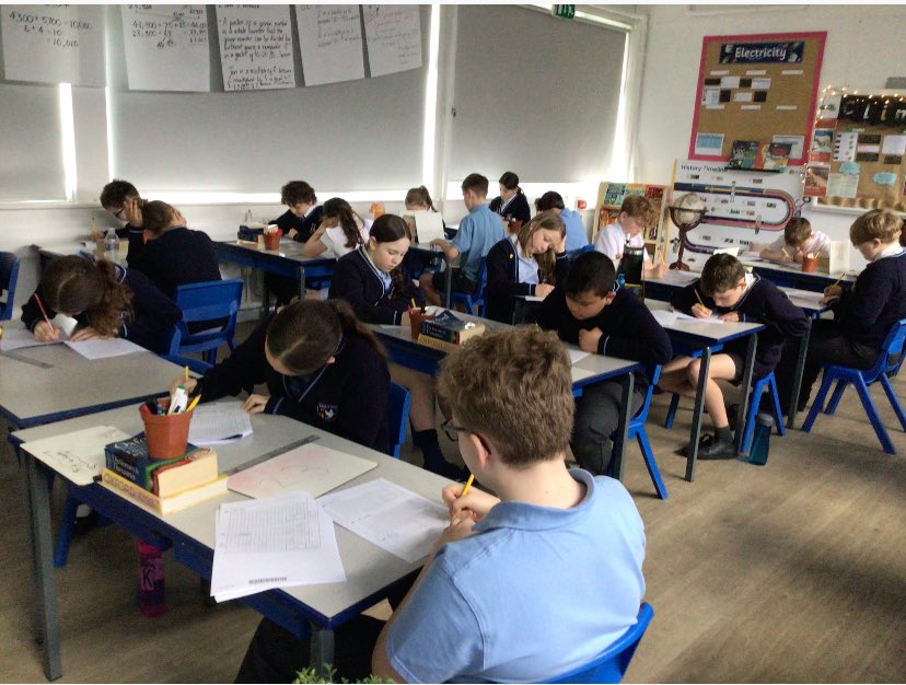 SpiritPrimary's tweet image. Great metacognitive strategies on display in year 6 today. Focused learners who set themselves achievable targets and then evaluated their results to see where improvements could be made in their learning #arithmetic #resilience #selfevaluation #knowingyourselfasalearner