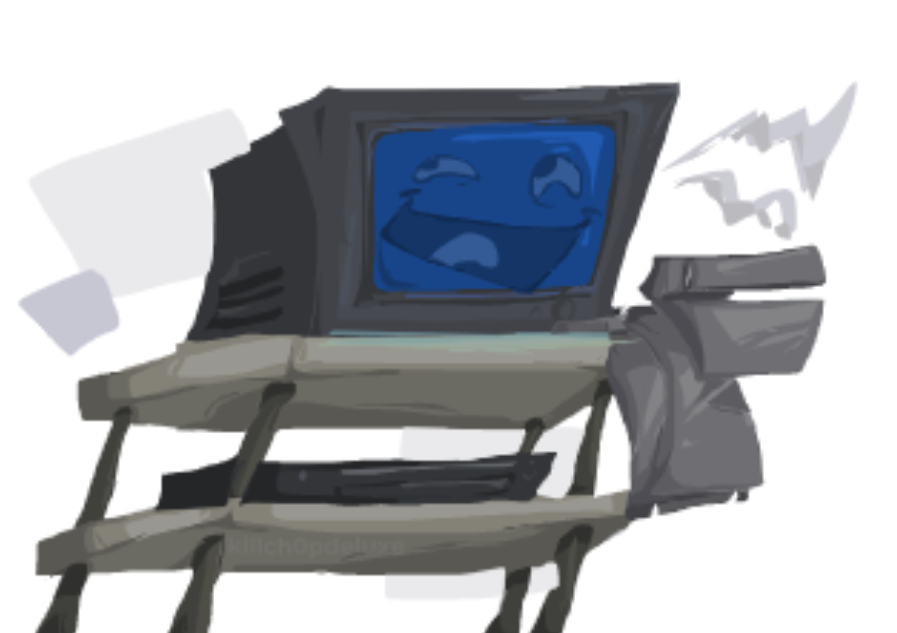 KILLCH0PDELUXE's tweet image. #Regretevator 

i still dont even play this game