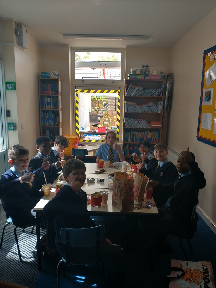 A well deserved treat to the school football team for winning the Bulwell league! Looking forward to our next challenge for champions of champions in July! @OLOPSPrimary @OLOLCatholicMAT