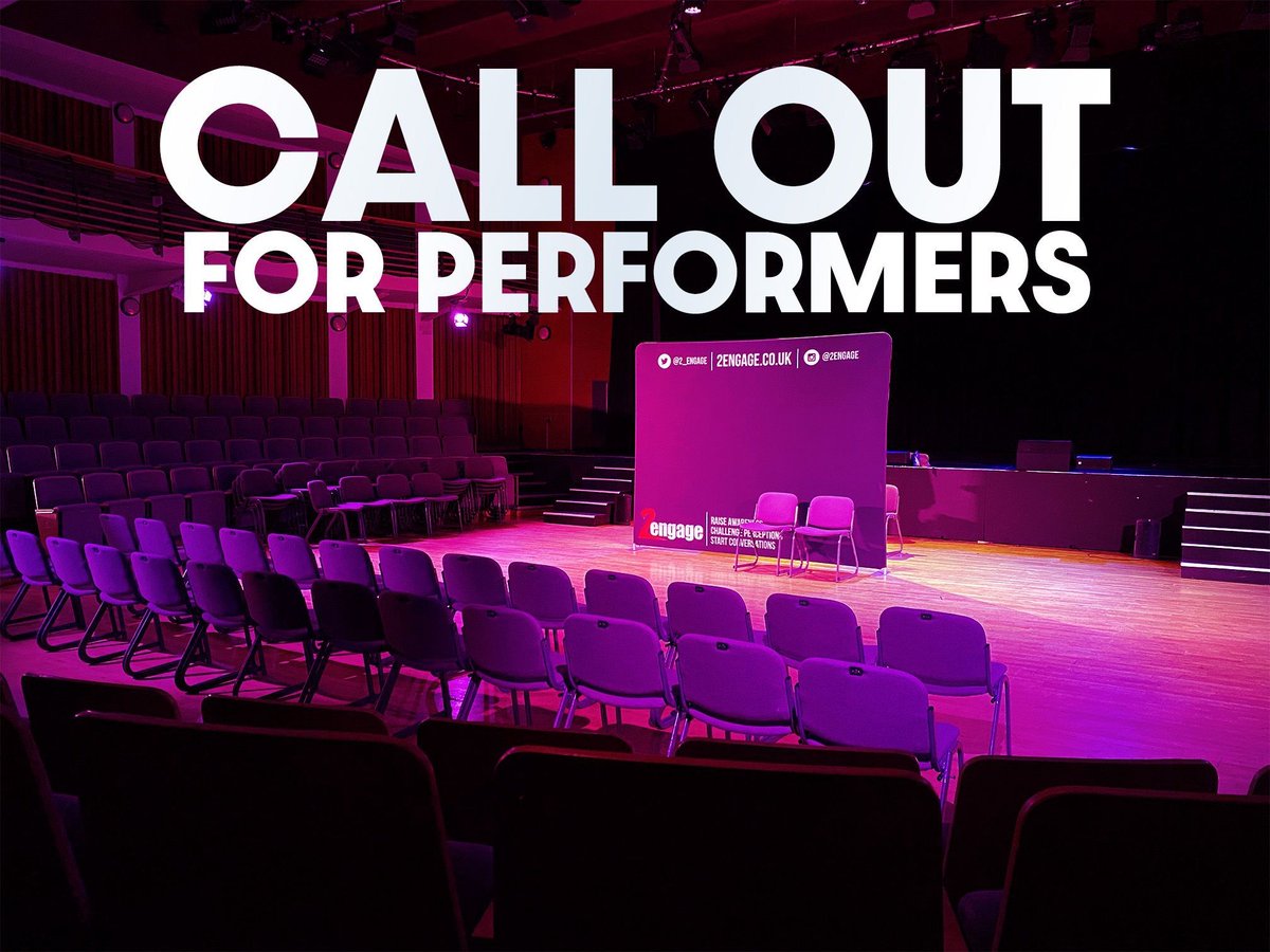 ⭐️CALL OUT FOR PERFORMERS!⭐️

We are looking for actors based in and around Cheshire West! 🎭

This opportunity will involve working with young people aged 11+ 

📧 Email casting@2engage.co.uk with your CV to apply! 

#chester #cheshirewest #castingcall #performers #northwest