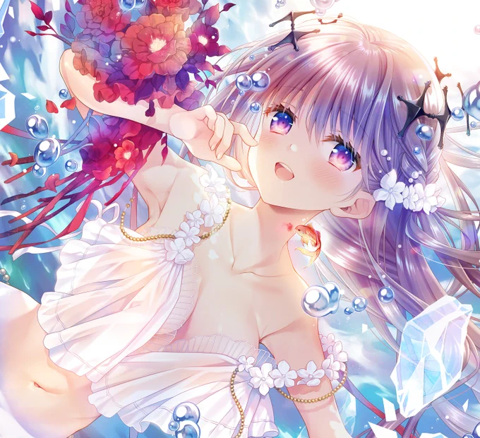 4月27日から秋葉原で開催される「絵師100人展 14」に参加させていただきます。「輝く」をテーマにキラキラと心ときめく女の子を描きました!全体像はぜひ会場で見ていただけたら嬉しいです! 