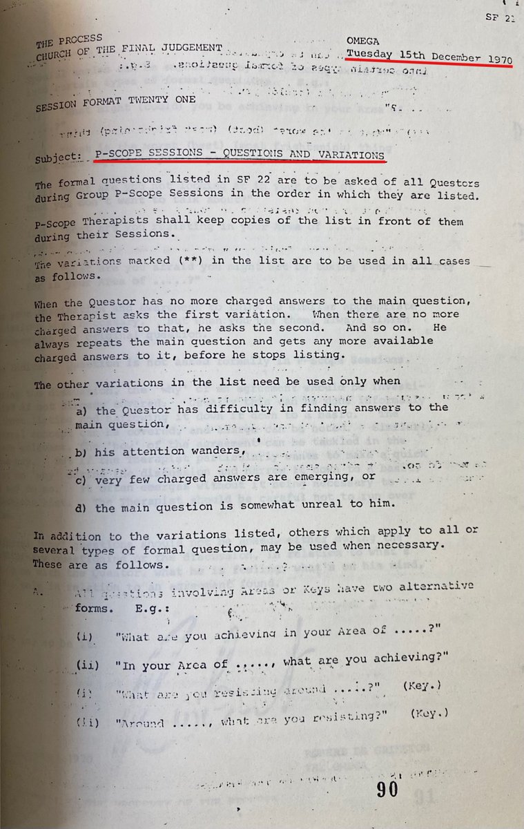 ✨The Process Church of the Final Judgement✨ AKA Best Friends Animal Society, Session Format 21: P-Scope Sessions The P-Scope is the E-Meter. Why didn’t L. Ron Hubbard “fair game” them for using his “technology”? (It’s a rhetorical question for those not paying attention).