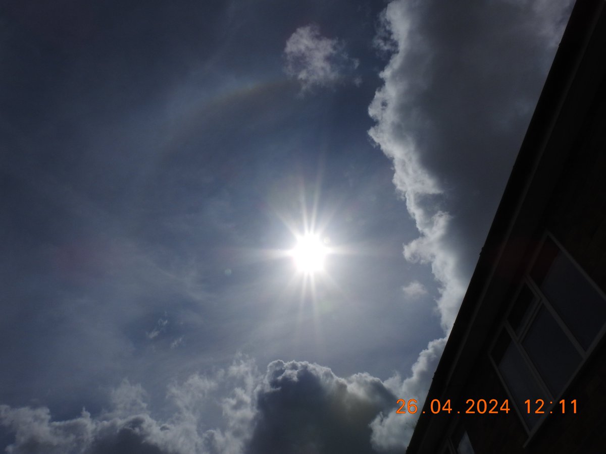 Usual 'rare' (sic) halo around the Fake Sun